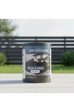 Taśma ogrodzeniowa 19cm x 35M - osłona na ogrodzenie + UV + 25 klipsów - GRAFIT/ANTRACYT