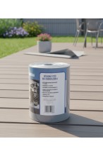 Taśma ogrodzeniowa 19cm x 35M - osłona na ogrodzenie + UV + 25 klipsów - SZARA