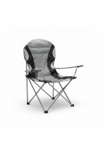 Krzesło składane turystyczne - grube z wypełnieniem - kempingowe + pokrowiec