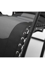 Krzesło ogrodowe z grubym wypełnieniem - ZERO GRAVITY - leżak rozkładany PREMIUM