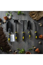 Zestaw narzędzi ogrodowych - 5 elementów - do domu, na balkon - zestaw ogrodniczy