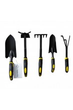 Zestaw narzędzi ogrodowych - 5 elementów - do domu, na balkon - zestaw ogrodniczy