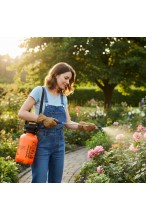Opryskiwacz ogrodowy ciśnieniowy ręczny 5L - regulowana dysza - stalowa lanca